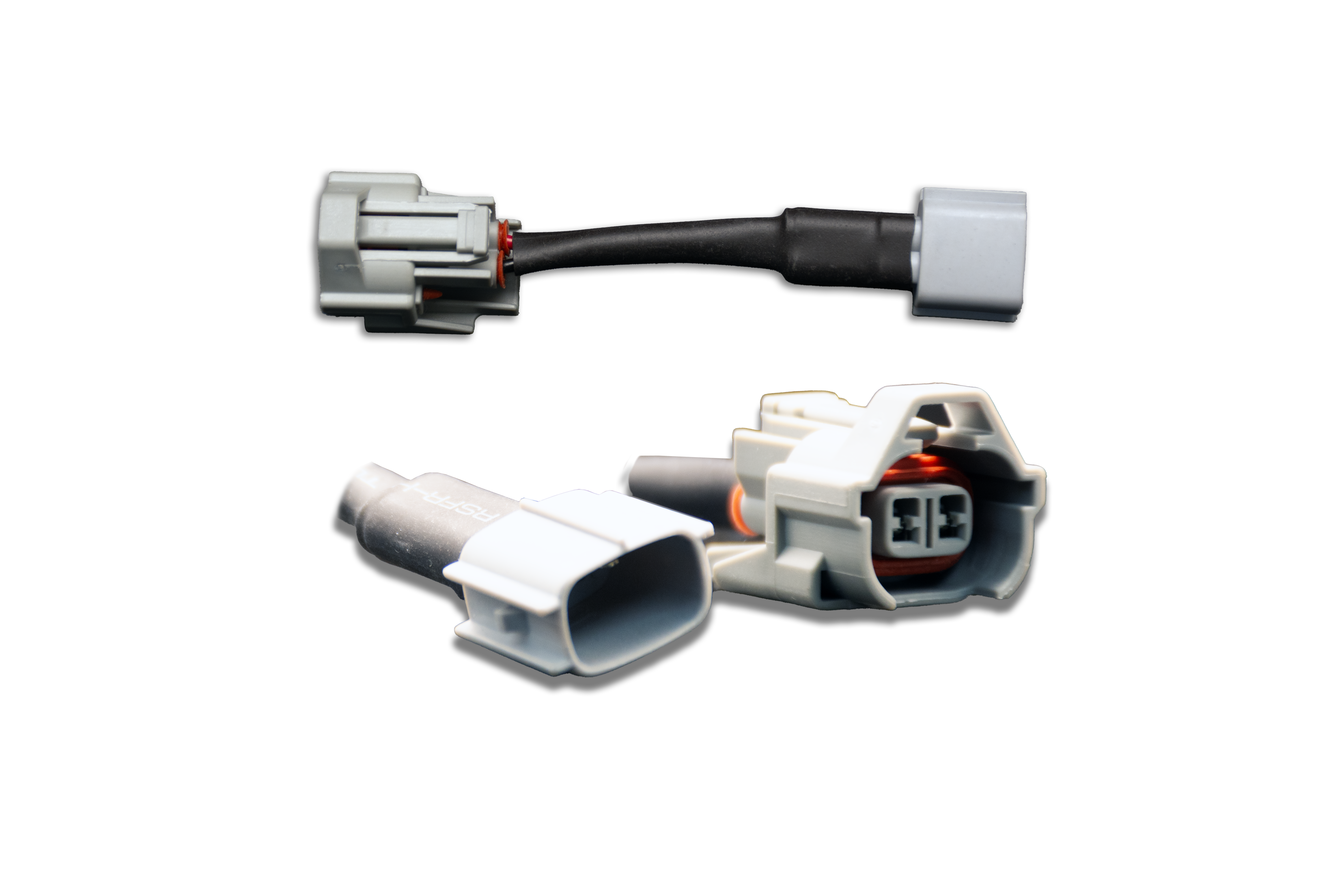 Set of 6 Denso (female) to Toyota (male) injector plug adaptors (padpdtot6) official supplier product photo