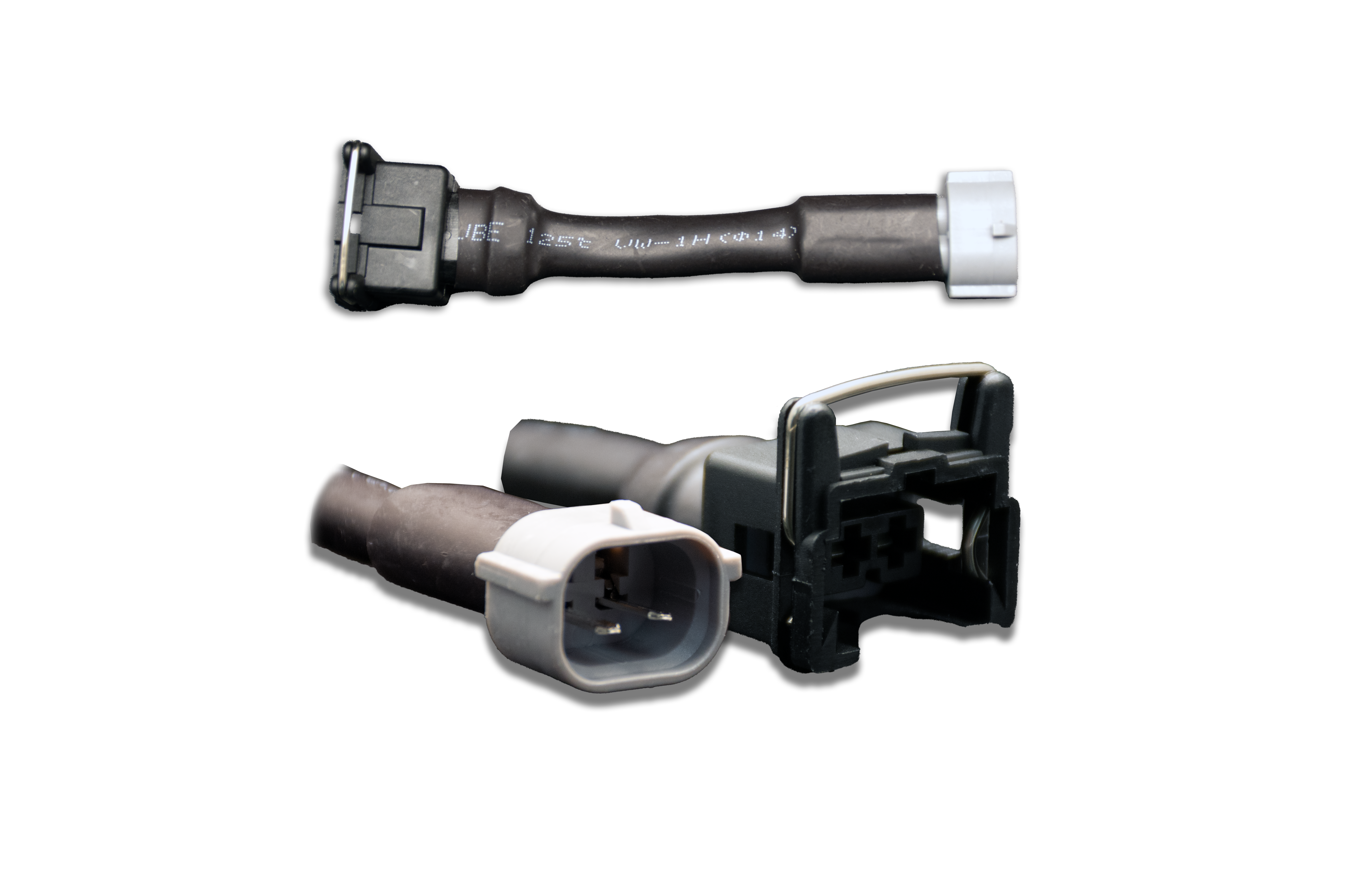 Set of 6 Jetronic/EV1 (female) to Denso (male) injector plug adaptors (padpjtod6) official supplier product photo