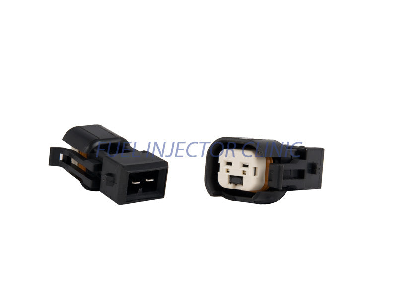 Set of 6 US Car/EV6 (female) to Jetronic/EV1 Adapter (male) injector plug adaptors (padputoj6) official supplier product photo