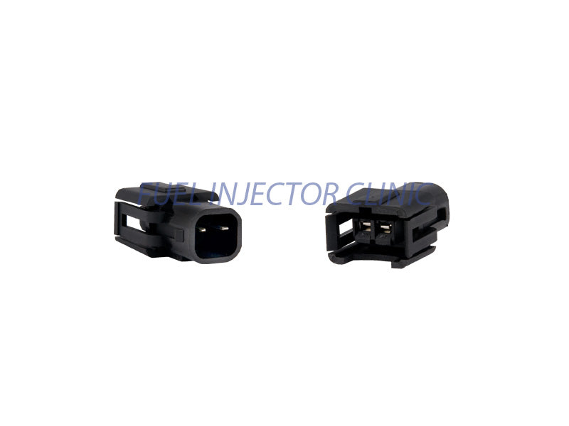 Set of 8 Jetronic/EV1 (female) to US Car/EV6 (male) injector plug adaptors (padpjtou8) official supplier product photo