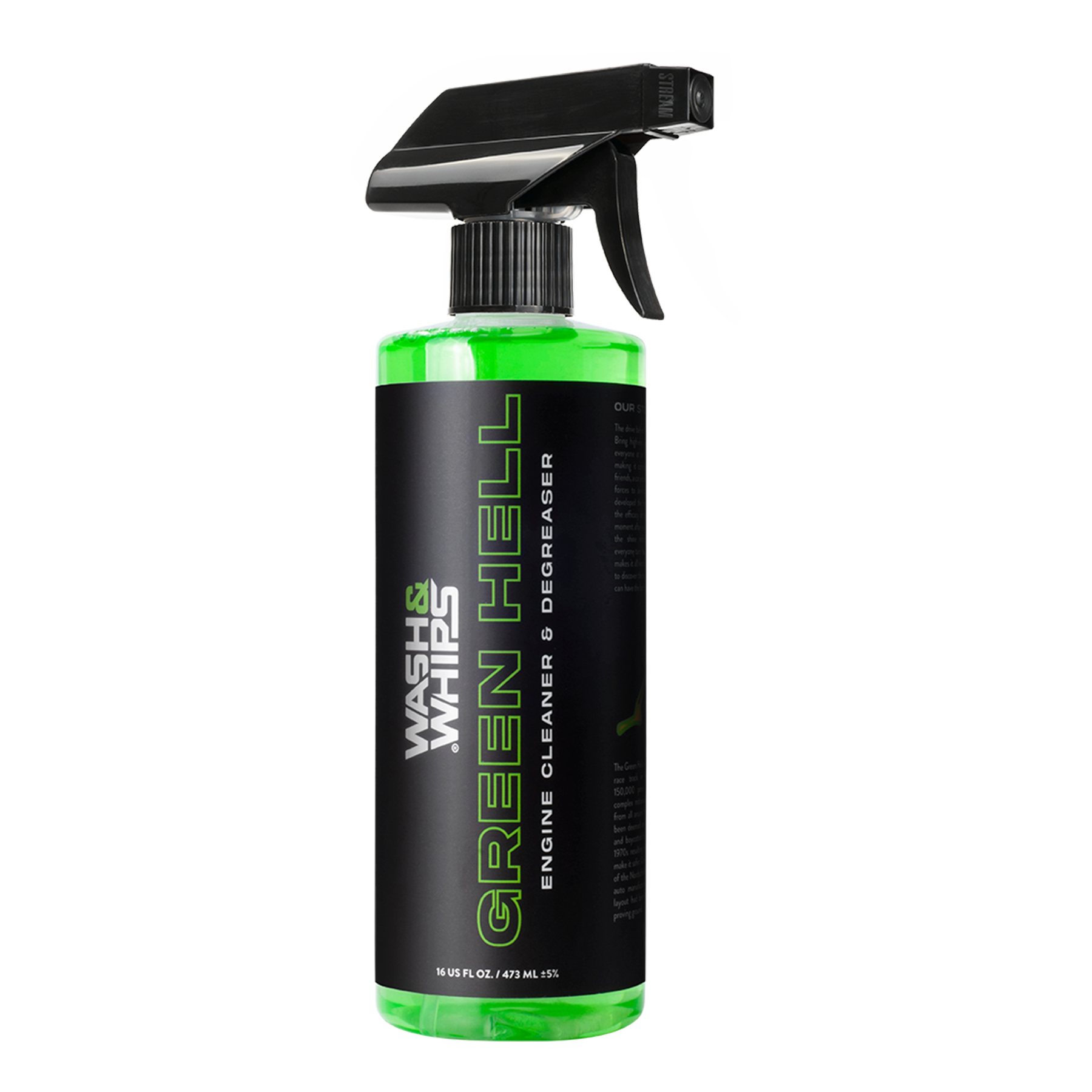 WASH&WHIPS Green Hell Engine Cleaner & Degreaser official supplier product photo