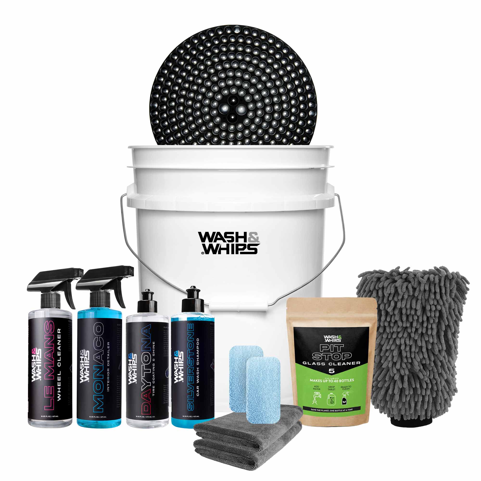 WASH&WHIPS New Car Total Care Kit - 10 pcs official supplier product photo