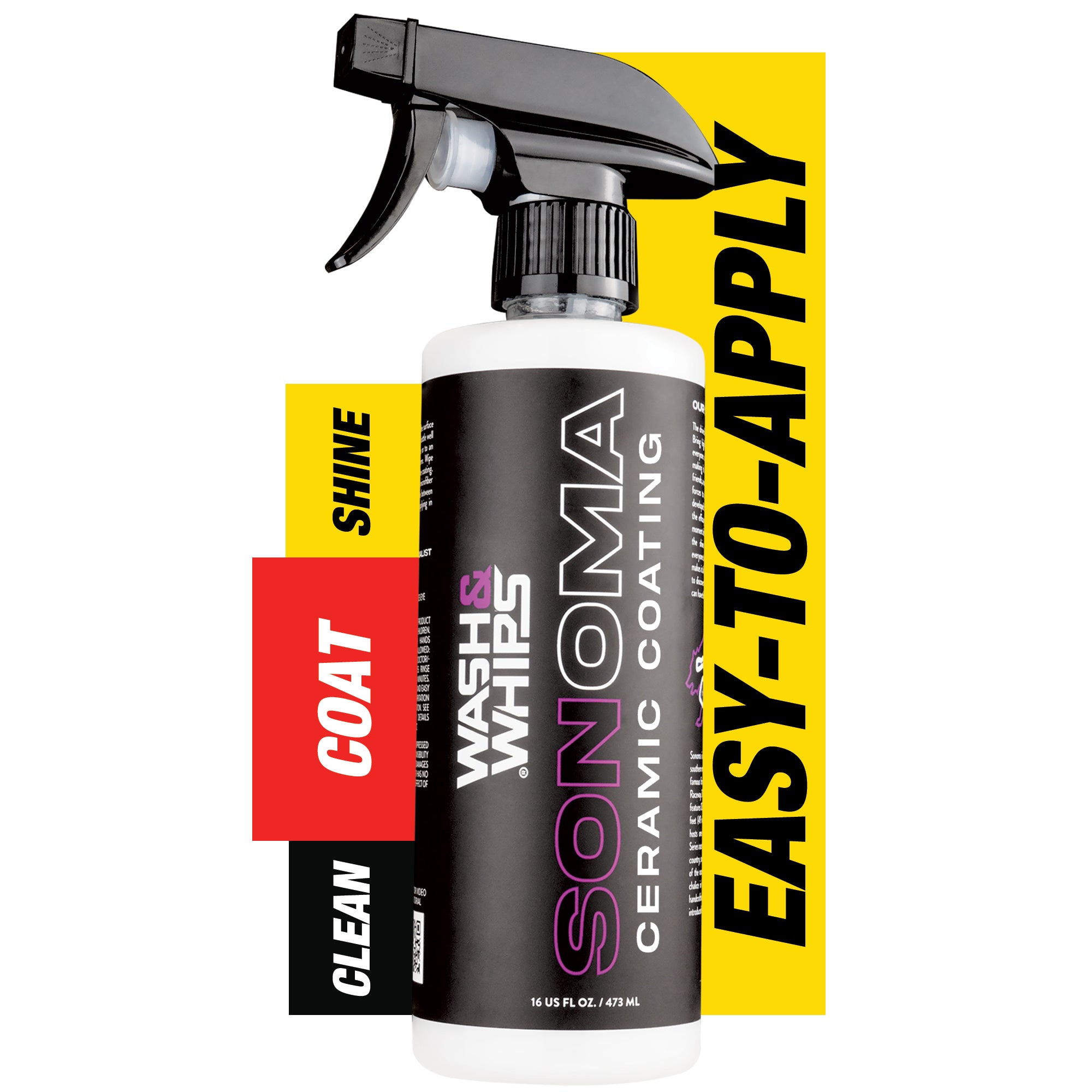 WASH&WHIPS Sonoma Ceramic Finishing Coating Spray - 9H official supplier product photo