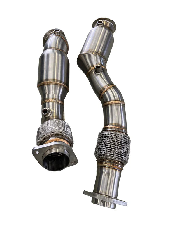 Active Autowerke BMW S58 F97/F98 X3M/X4M Downpipes w GESI CATs official supplier product photo