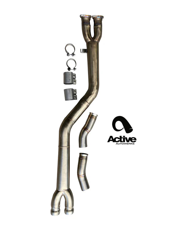 Active Autowerke X3M / X4M Signature single mid-pipe official supplier product photo