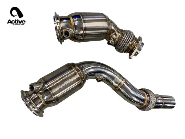 F8X BMW S55 M2C / M3 / M4 Downpipes w GESI G-Sport Cats official supplier product photo