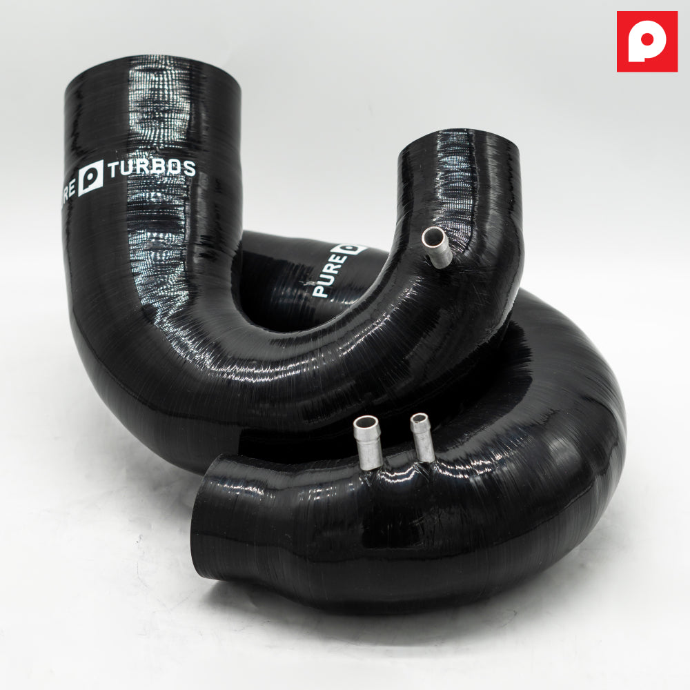McLaren 720S / 765LT Pure Hi-Flow Silicone Turbo Inlet Pipes official supplier product photo